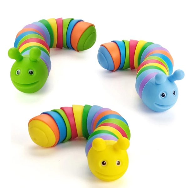 Oruga 3D articulada para aliviar el estrés/ansiedad