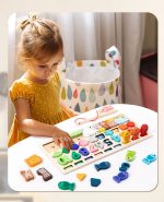 Tablero magnético de pesca 3 en 1 de madera - Imagen 2