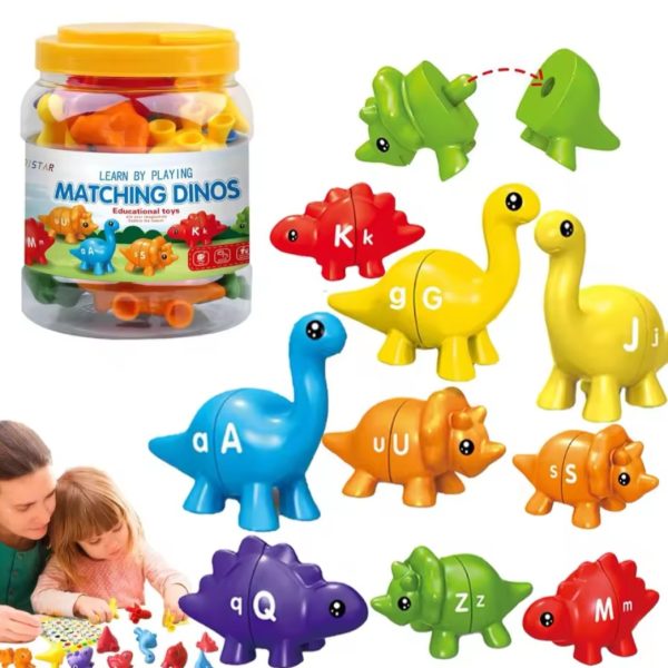 Juguete educativo ABC diseño dinosaurio