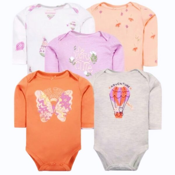 Set 5 bodys mariposa