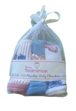 Set x3 tutos de algodón con diseño Tedmimak - Imagen 4