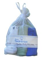 Set x3 tutos de algodón con diseño Tedmimak - Imagen 3