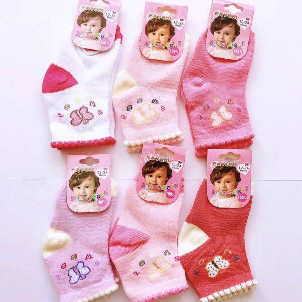 Tripack calcetines 12-24M niña